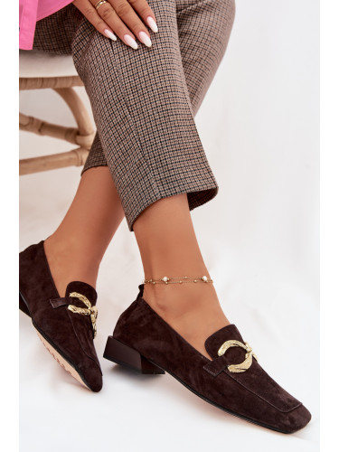 Мокасини S. BARSKI от естествен велур