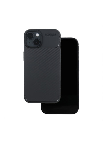 Кейс bSmart Carbon Auto Focus за iPhone 17 Pro (6.3), черен