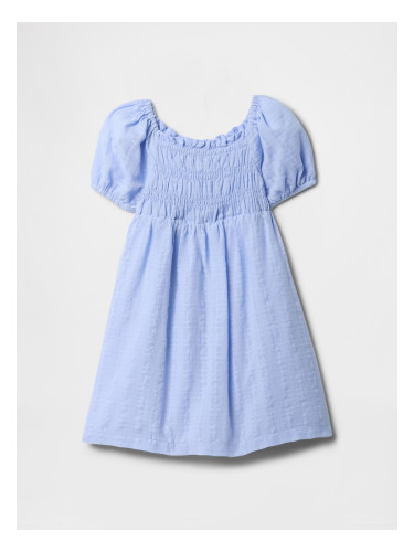 Детска памучна рокля GAP - за момичета