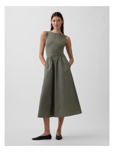 Рокля GAP Midi с джобове