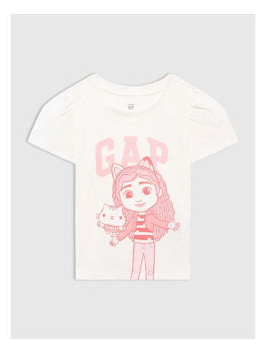 Тениска за момичета с куклена къща Gap & Gabby