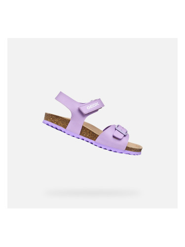 Лилави сандали Geox Adriel за момичета