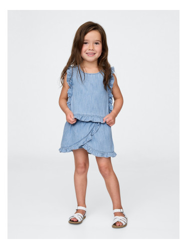 Деним комплект GAP Baby за момичета