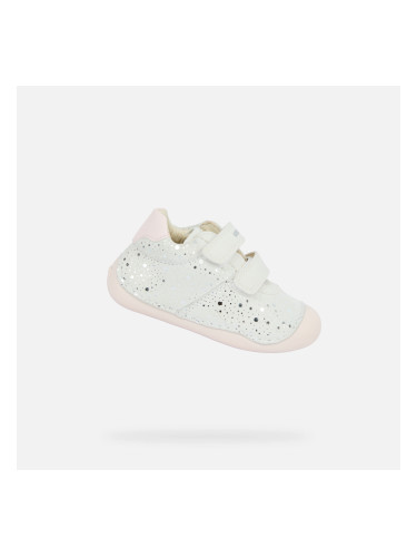 Бели момичешки маратонки Geox Tutim