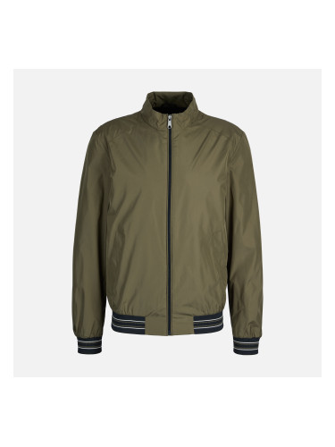 Мъжко бомбър яке в цвят каки Geox Jharrod