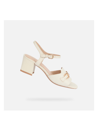 Дамски сандали Geox New Eraklia 50 в кремави цветове