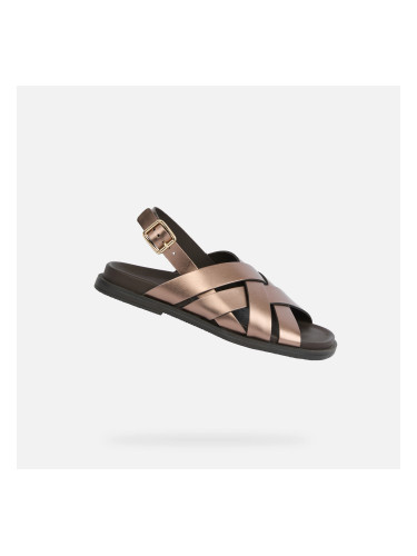 Дамски кафяви сандали Geox Adelash