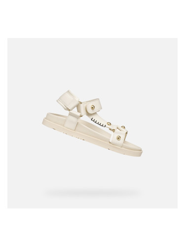 Кремови сандали за момичета Geox Foammentera