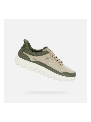 Бежови мъжки маратонки Geox Spherica Plus Fast