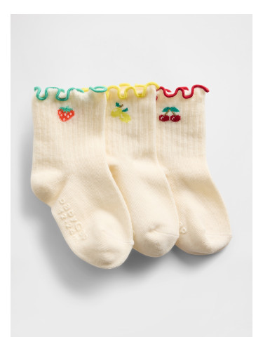 Детски чорапи GAP, 3 чифта - Момичета