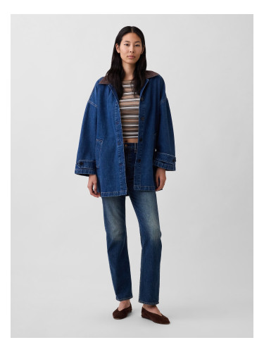 Дамско овърсайз дънково палто GAP