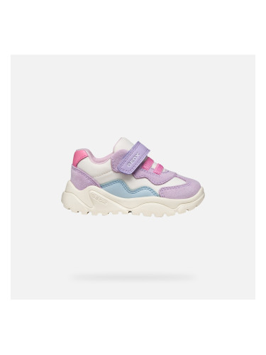 Бели момичешки маратонки Geox Ciufciuf