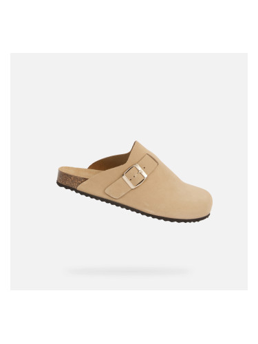 Бежови дамски сандали Geox Brionia