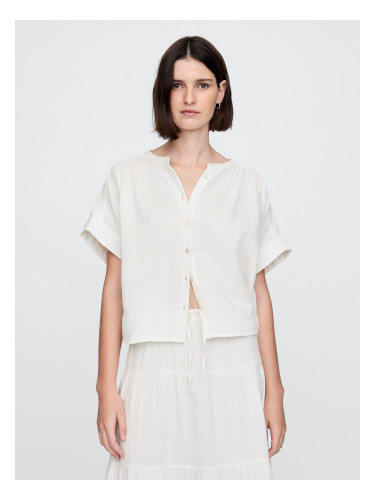 Дамска риза GAP от муселин с голям размер