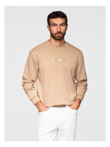 Мъжки контрастен суитшърт с реглан ръкави