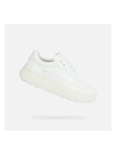 Бели дамски маратонки Geox Spherica EC4.1