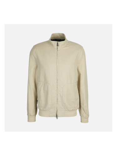 Бежово мъжко бомбър яке Geox Recanati