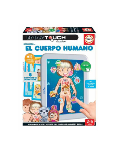 Интерактивен Таблет за Деца Educa Educa Touch Junior: El Cuerpo Humano