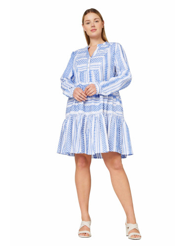 Guido Maria Kretschmer - рокля с дълъг ръкав Franziska