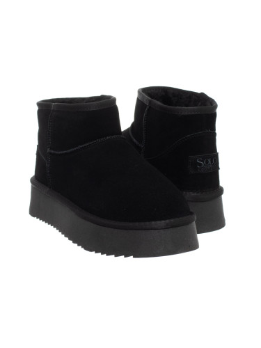 Дамски боти до глезена с токчета