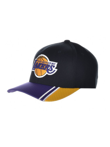 Шапка Mitchell & Ness черно/лилаво/жълто