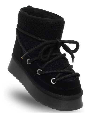 Дамски кожени боти до глезена Solo Soprani