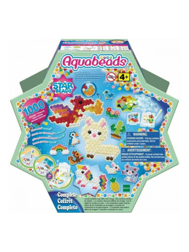 Стъклени мъниста Aquabeads The Star Beads Creation Studio