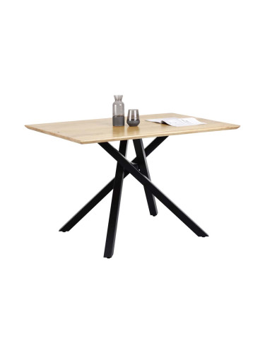 ТРАПЕЗНА МАСА ХАНЕС ОТ МАСИВ 120/80/76СМ