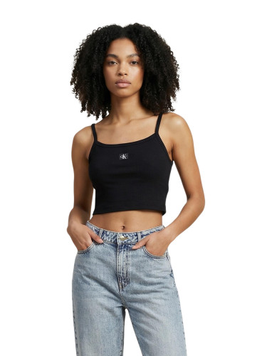 Топ с квадратно деколте Calvin Klein