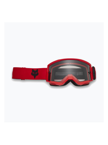 Предпазни очила за колоездене Fox Racing Main Core fluorescent red/clear