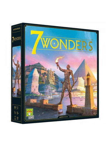 Настолна игра Asmodee 7 Wonders (FR)
