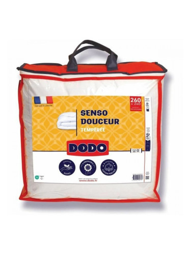 Скандинавски Стил Пълнеж DODO SENSO DOUCEUR Бял 350 g/m² 240 x 260 cm