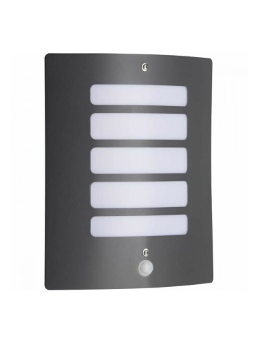 Аплик за стена Brilliant Todd Навън детектор за движение Антрацит Метал 60 W E27