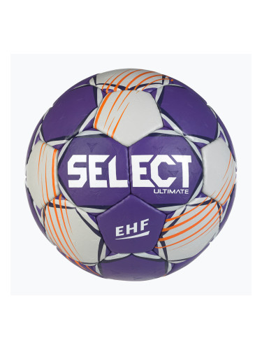 Хандбална топка SELECT Ultimate v24 Official EHF grey/purple размер 3