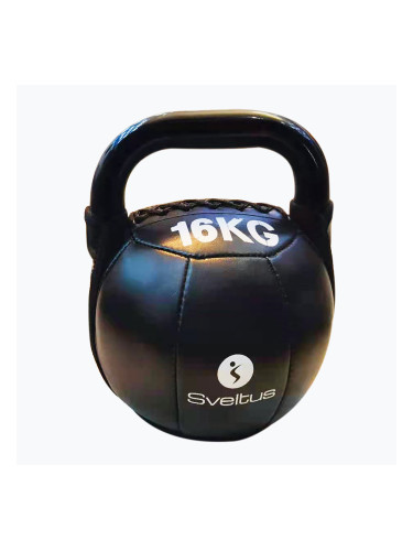 Кетълбел Sveltus Soft PU 16 kg black