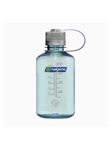 Туристическа бутилка Nalgene Narrow Mouth Sustain 500 ml seafoam
