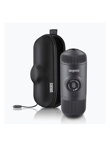 Преносима кафемашина Wacaco Nanopresso 80 ml + калъф черна