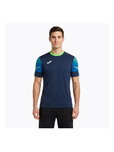 Мъжка тениска за бягане Joma Elite XI navy/fluor green