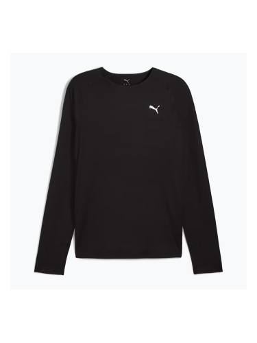 Мъжка блуза с дълъг ръкав за бягане PUMA Run Cloudpun puma black