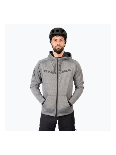 Мъжки суитшърт за колоездене Endura Hummvee Hoodie grey