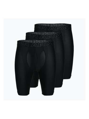 Under Armour Perf Tech 9in мъжки боксерки 3 чифта черни