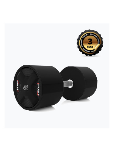 HMS HPC дъмбел 1 бр. 45 кг черен