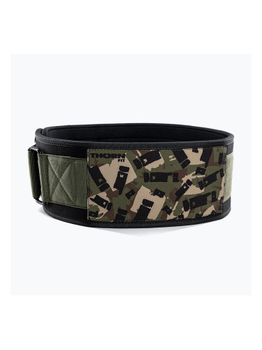 Колан за вдигане на тежести THORN FIT Pro Camo black/moro/white
