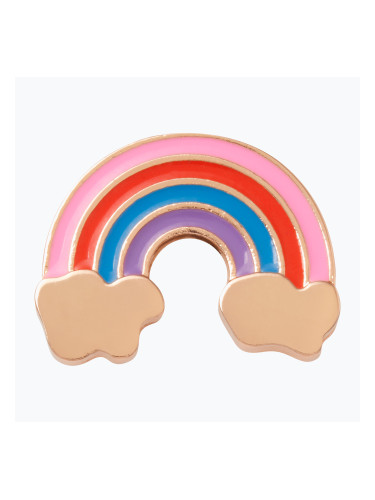 Crocs Jibbitz™ Gold Cloud Rainbow щифт