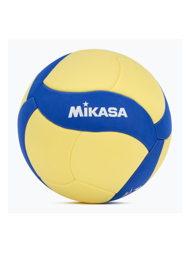 Волейболна топка Mikasa VS123W yellow/blue размер 5