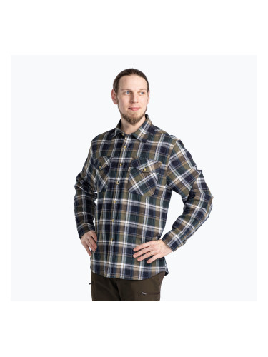 Мъжка риза Pinewood Härjedalen green/navy