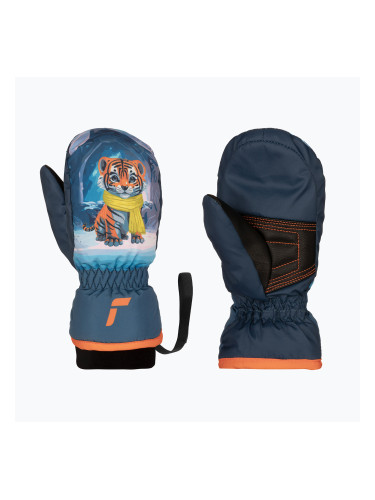 Детски скиорски ръкавици Reusch Scottie Mitten tiger