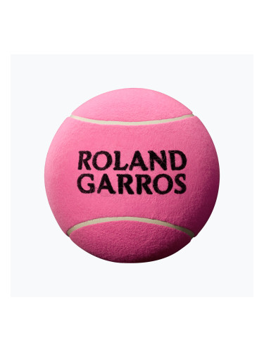 Wilson Roland Garros 9 Jumbo розова топка за тенис с автограф