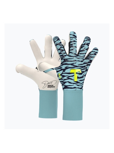 Вратарски ръкавици T1TAN Beast 3.0 x Nonstopgoalkeeper blue/white/yellow