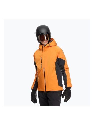 Mъжко скиорско яке Dainese Etra Aerosense Dry Core Ready oriole orange/stretch limo